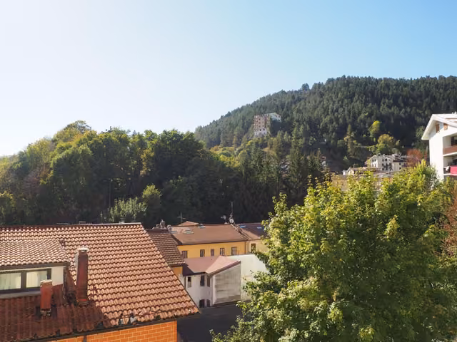 Vista sulle montagne dell'Alto Sangro dall'interno dell'appartamento I Narcisi